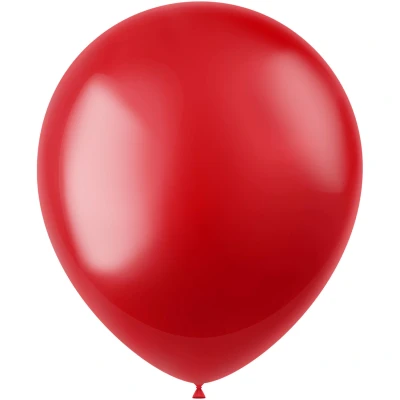 Afbeelding van Ballonnen Rood Metallic 33cm 10 stuks