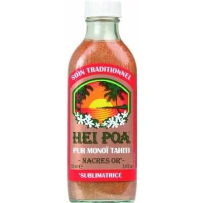 Afbeelding van Monoi de Tahiti Hei Poa parelmoer goud 100 ml