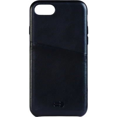 Afbeelding van Senza Pure Leather Cover with Card Slot Apple iPhone 7/8/SE (2020/2022) Deep Black