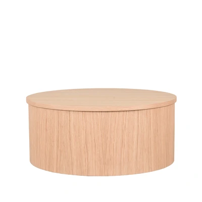 Afbeelding van Oliva salontafel 70x70x30cm naturel