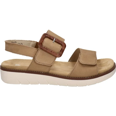 Afbeelding van Remonte Sandalen, Dames, Maat: 41, Sand Leer