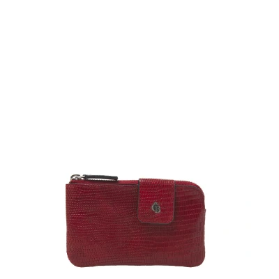 Afbeelding van Castelijn &amp; Beerens Donna Creditcard Sleuteletui RFID rood