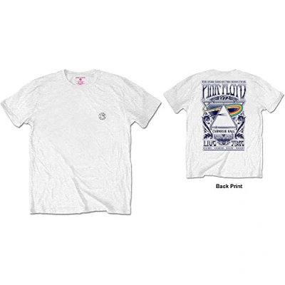 Afbeelding van Pink Floyd Carnegie Hall Heren T shirt M Wit