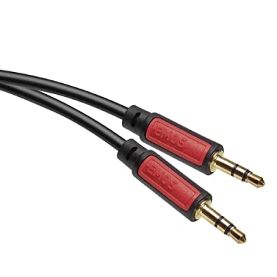 Afbeelding van Emos 2335050010, 3.5mm, Mannelijk, 1,5 m, Zwart, Rood