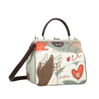 Afbeelding van Anekke Schoudertas Handtas Alma Ole Doctor Bag Multicolor Veelkleurig