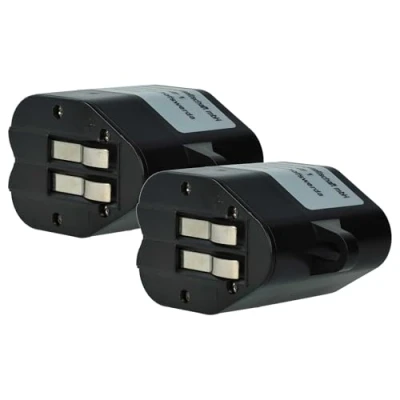 Afbeelding van vhbw 2 stuks batterijen compatibel met Kärcher Robocleaner RC 4000, RC4000, RC3000 (3000 mAh, 6 V, NiMH)