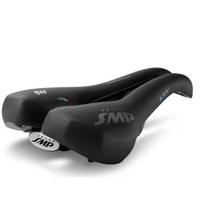 Afbeelding van Selle Smp E suv Gel Zadel Zilver 160 mm