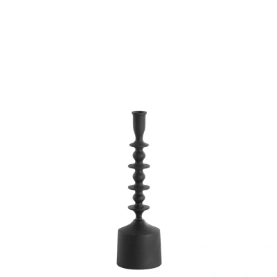 Afbeelding van Light &amp; Living Kandelaar MERAKO Ø10x34.5cm Zwart