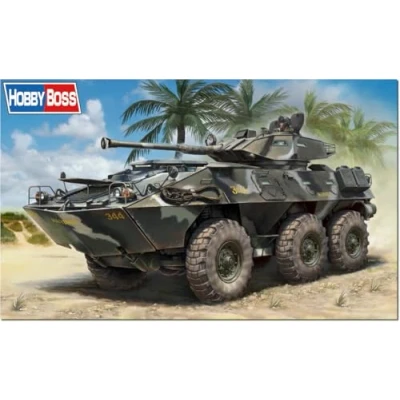 Afbeelding van 1:35 HobbyBoss 84573 LAV 300 V300 90mm Cockerill Gun Militair Voertuig Plastic Modelbouwpakket