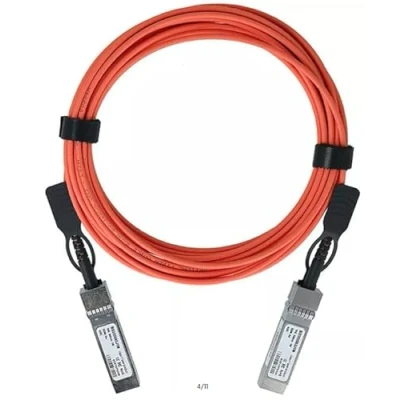 Afbeelding van BlueOptics Allied Telesis QSFP H40G AOC3M AT Compatibel AOC BO252503K3M, Zendontvangers, Oranje