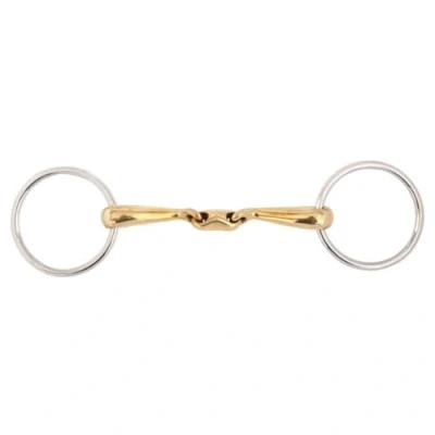 Image de BR Mors de Filet SC Double Brisure Incurvé 16mm 12,5cm