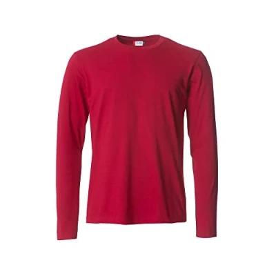 Afbeelding van Clique Basic T L/S 029033 Rood M