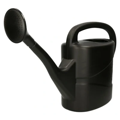 Afbeelding van Gieter met broeskop zwart 10 liter Planten bewatering Tuinartikelen/tuinieren Moestuin/zwarttetuin/kruidentuin verzorging
