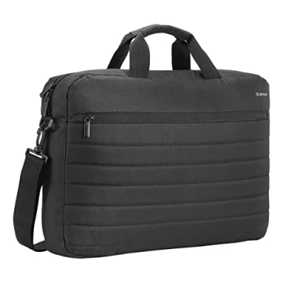 Afbeelding van Unykach Urban MA17 Waterdichte gevoerde laptopkoffer voor laptops tot 17,3 inch, 44 cm, licht, elegant, met binnenzakken, verstelbare en afneembare riem