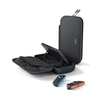 Afbeelding van Beschermhoes en draagtas met reservebatterij 20W Belkin Zwart voor Nintendo Switch™ 2 Switch OLED model