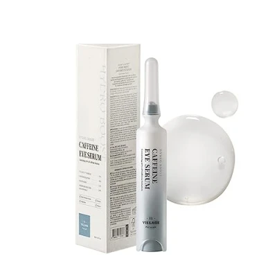 Afbeelding van VILLAGE 11 FACTORY Hydro Boost cafeïne oogserum (10 ml) met 10% oplossing, Botox effect hexapeptide 8, niacinamide, elasticiteit, anti rimpelbehandeling en donkere kringen