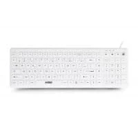 Afbeelding van Urban Factory Sanee Toetsenbord USB AZERTY Frans wit