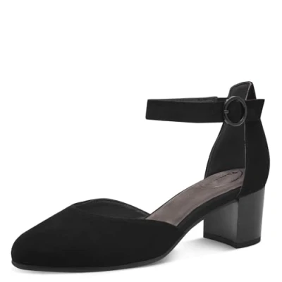 Afbeelding van Tamaris COMFORT Essentials Dames Pumps BLACK SUEDE Maat 41