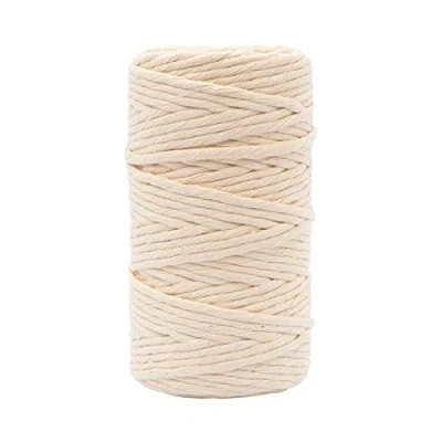 Afbeelding van Vaessen Creative Macrame Touw Naturel 4mmx100m