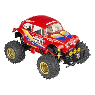 Image de Monstertruck électrique Tamiya Monster Beetle brushed propulsion arrière kit à monter 1:10