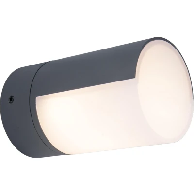 Afbeelding van Lutec Cyra 5198104118 LED buitenlamp (wand) 8 W Antraciet