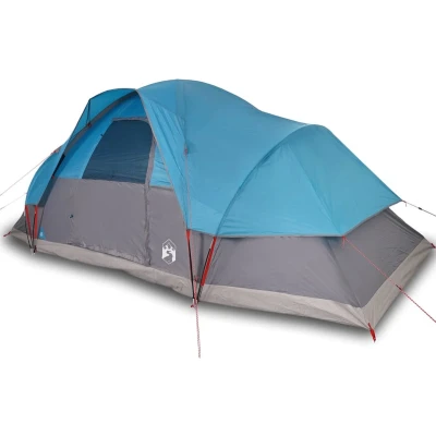 Afbeelding van Koepeltent 9 persoons waterdicht blauw