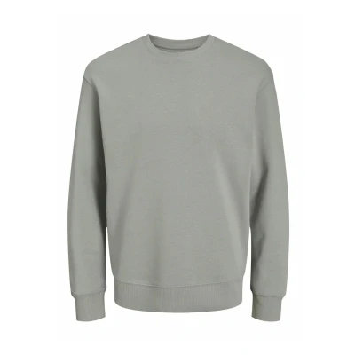 Afbeelding van Jack &amp; Jones Estar Basic CREW NECK Sweater, Heren, Maat: XL, Ultimate grey