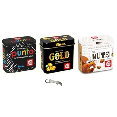 Afbeelding van Set Punto + Nuts Gouden Franse versie 1 Decap Blumie (Punto Goud Nuts)