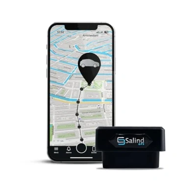 Afbeelding van Salind GPS OBD tracker voor auto&#039;s en andere voertuigen directe verbinding met 2 interface real time online lokalisatie live tracking via de app