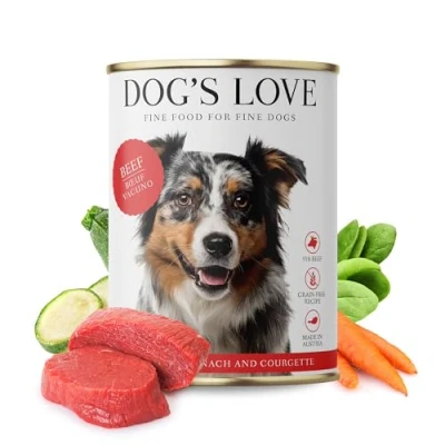 Afbeelding van 6x 400g Dog&#039;s Love Adult Rundsvoer Nat