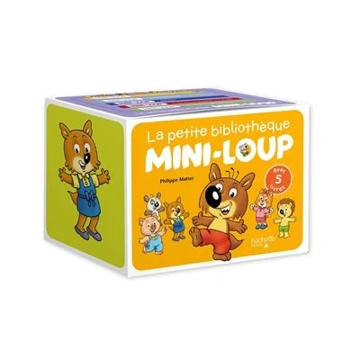 Image de La petite bibliothèque Mini Loup avec 5 livres