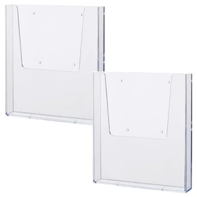 Afbeelding van Helit H2350202 2 brochurehouder &quot;the help wall&quot; DIN A4, stuks, transparant