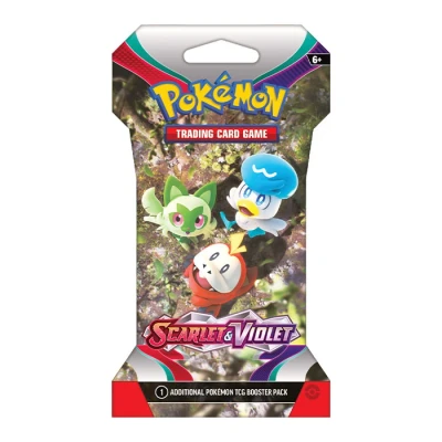 Afbeelding van Pokémon Scarlet &amp; Violet Sleeved Booster Kaarten