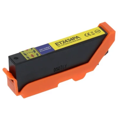 Afbeelding van Huismerk Epson 24XL (C13T24344012) Inktcartridge Geel Hoge capaciteit