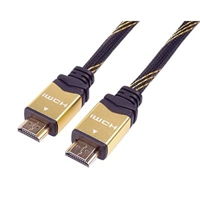 Afbeelding van PremiumCord Gold High Speed HDMI kabel met ethernet, verguld, 2 m