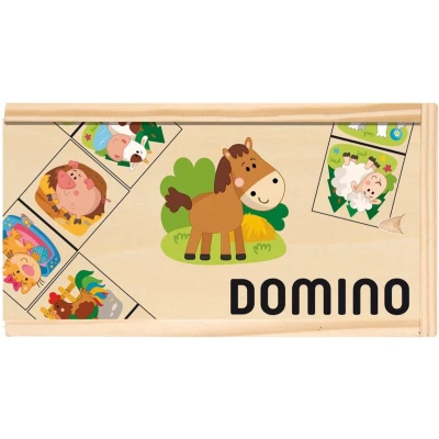 Afbeelding van Woody Boerderijdieren domino 90093