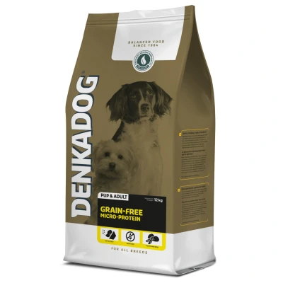 Afbeelding van Denkadog Hondenvoer Graanvrij Micro Protein 12 kg