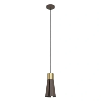 Afbeelding van EGLO Losalomas hanglamp GU10 1 lichts Goud Bruin
