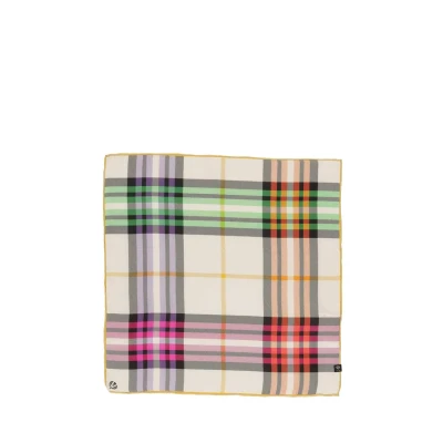 Afbeelding van Fraas Plaid Nicki Halsdoek, Dames, Maat: One Size, Honest white