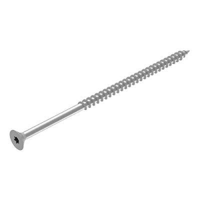Afbeelding van SECCARO Houten schroeven, torx roestvrij staal, V2A, VA A2, spaanplaatschroeven voor hout, gedeeltelijke schroefdraad, TX/binnenzeskant, 75 stuks roestvrijstalen hout A2