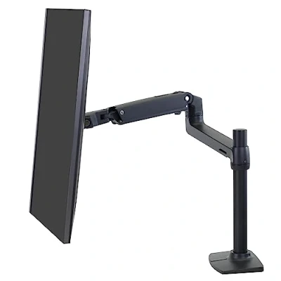 Afbeelding van Ergotron LX Series DESK MOUNT LCD MONITOR ARM TALL POLE, Klem, 11,3 kg, 86,4 cm (34&quot;), 100 x mm, In hoogte verstelbaar, Zwart