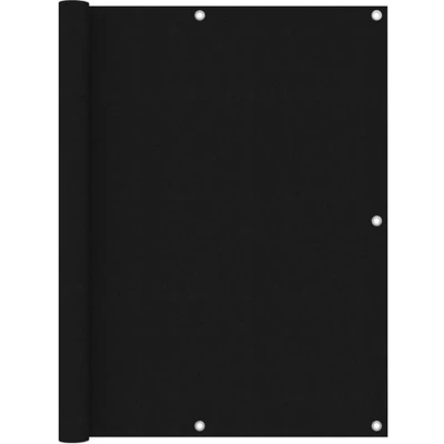 Afbeelding van Balkonscherm 120x600 cm oxford stof zwart