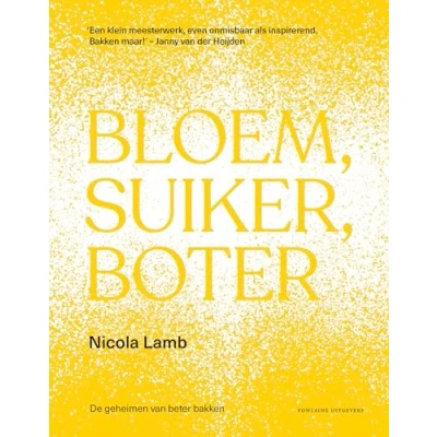 Afbeelding van Bloem, suiker, boter