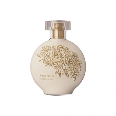 Afbeelding van O Boticário Floratta Simple Love Eau de Toilette Langdurige bloemengeur voor dames, 2,5 oz
