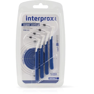 Afbeelding van Interprox Ragers Plus Super Conical Donkerblauw PHD 2.1 4 stuks