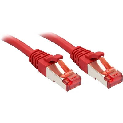 Afbeelding van LINDY 47733 RJ45 Netwerkkabel, patchkabel CAT 6 S/FTP 1.50 m Rood 1 stuk(s)