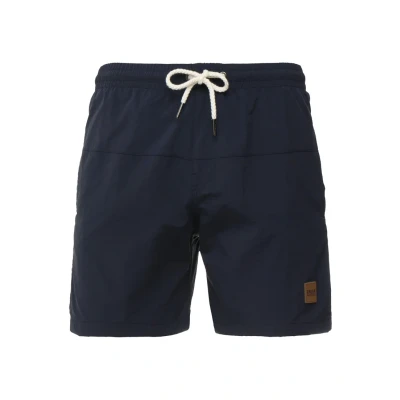 Afbeelding van Urban Classics Block Zwemshorts, Heren, Maat: 3XL, Navy