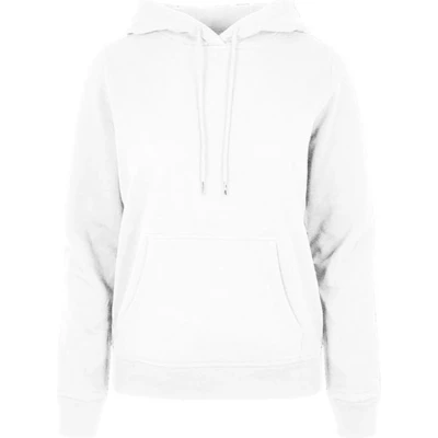 Afbeelding van Ladies Basic Hoodie met capuchon White XS