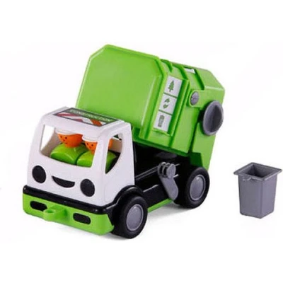Afbeelding van Cavallino Mijn Eerste Vuilniswagen Groen, 19cm