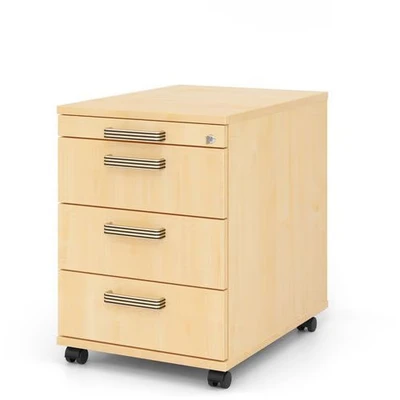 Afbeelding van Ladeblok 3 Lades Verrijdbaar Esdoorn 42,8 x 58 59 cm Signa Ac30 SG